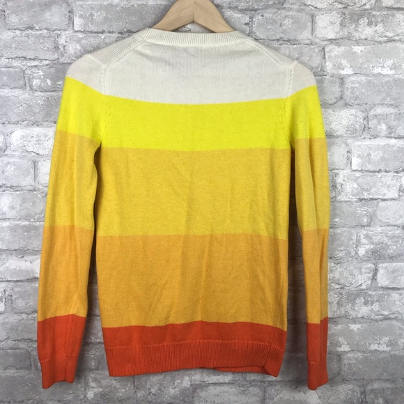 Gap | Rainbow Striped Pullover Sweater Crewneck - Picture 2 of 7